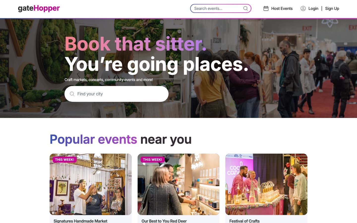 Gatehopper home page